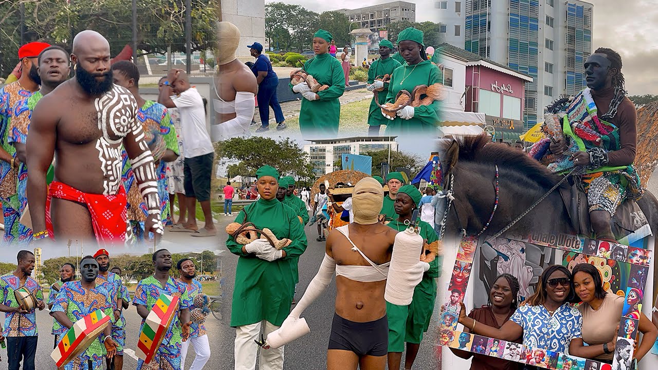 Beautiful Display of Service🤯Ghana’s Health Professionals Steal Hearts at Chalewote Art Fest 2025