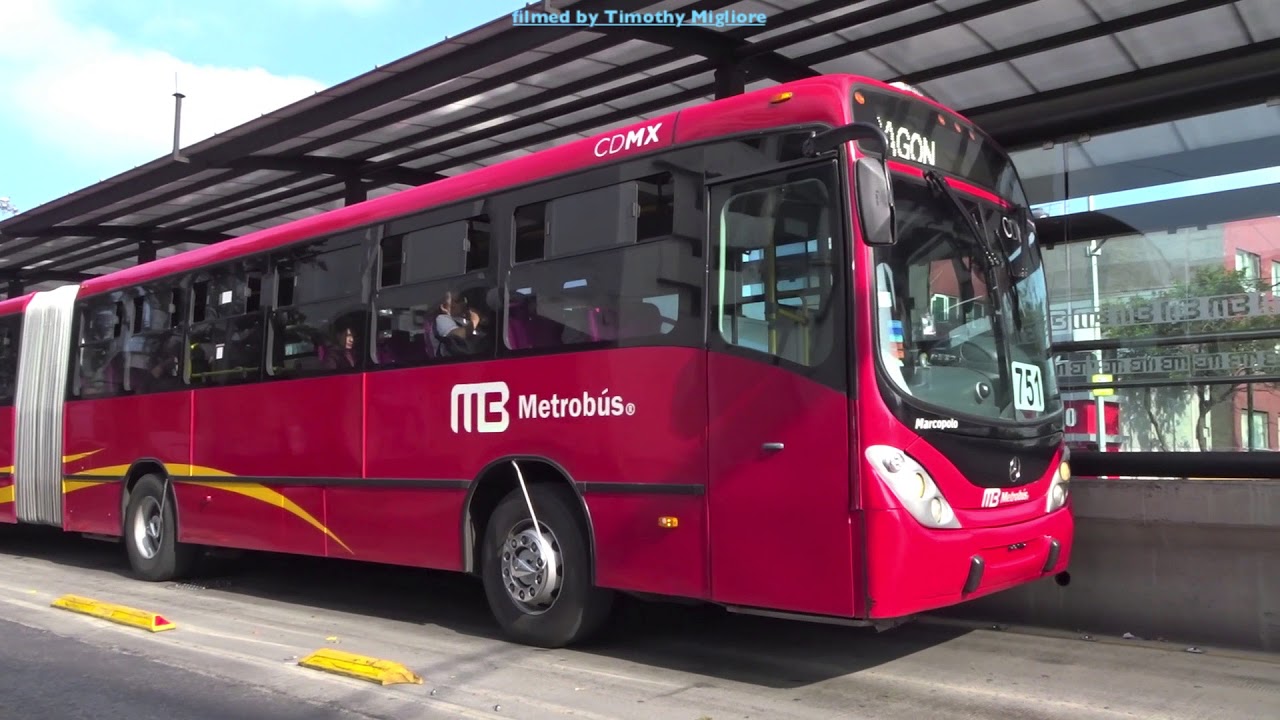 Metrobús (Ciudad de México) 2017 - BRT in Mexico City
