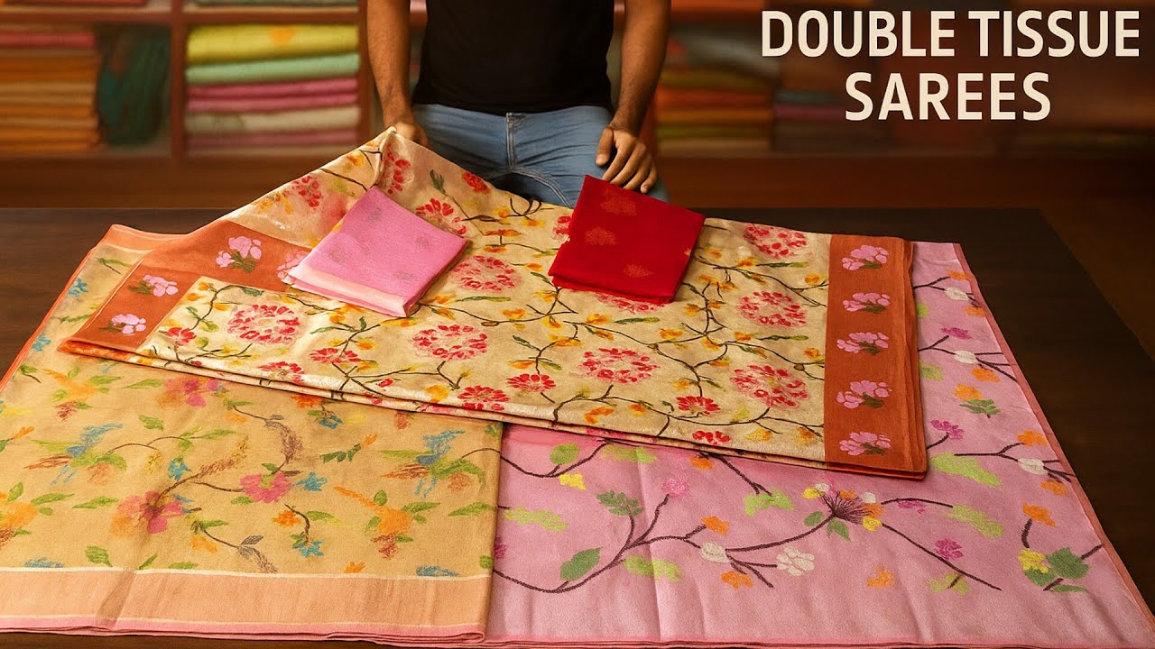 Zari Kota Saree | 9509611499 | Double Tissue Saree