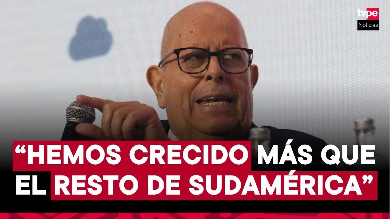 Julio Velarde: presidente del Banco Central de Reserva destaca crecimiento del Perú en la región