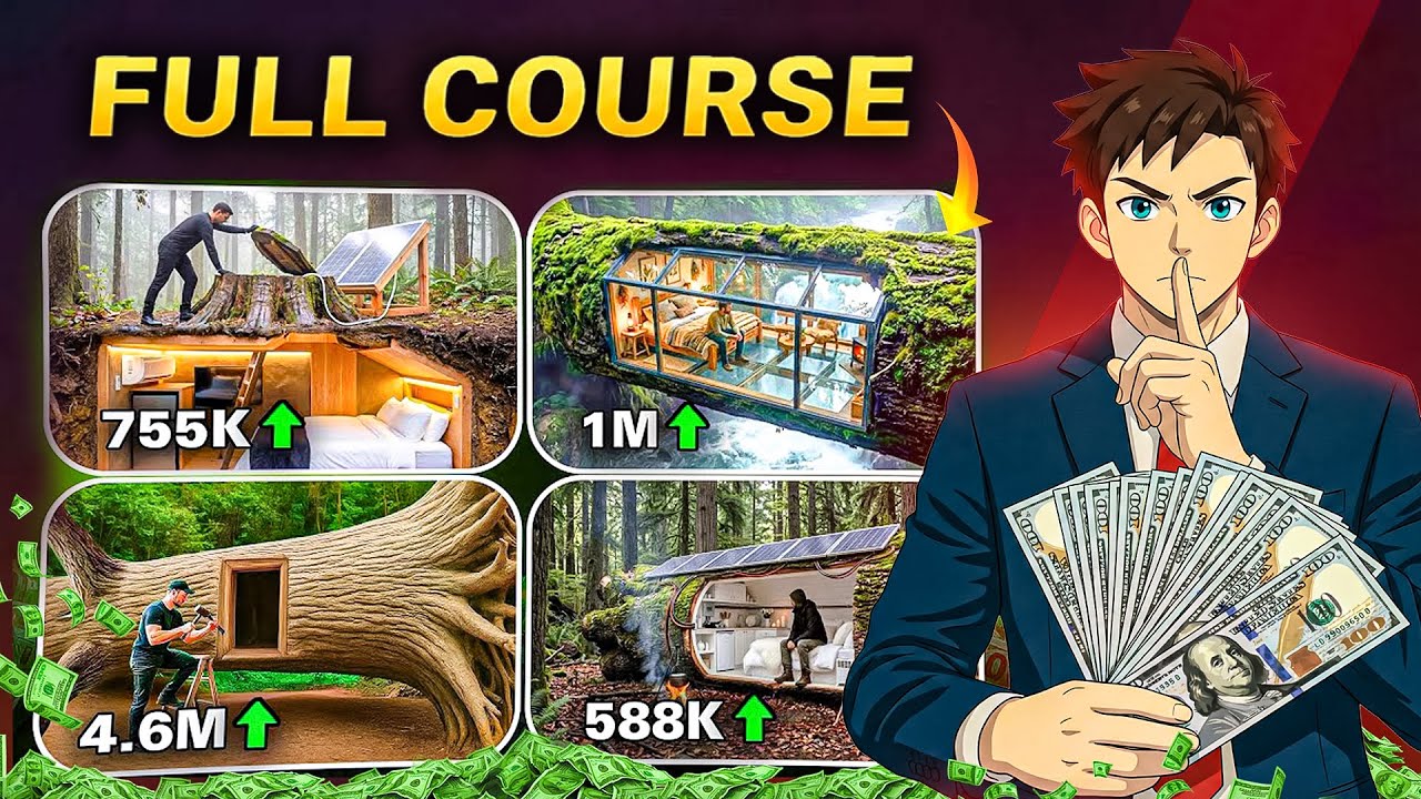 Create Jungle Survival AI ASMR Videos for free in 2026 - New Viral Niche (Full Course)