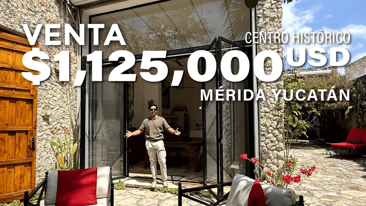 VENTA DE CASA EN MÉRIDA YUCATÁN | Centro Histórico | Casa Colonial Restaurada