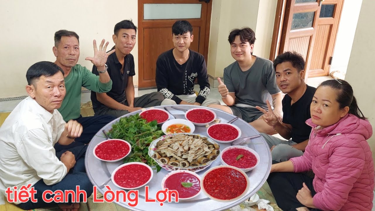 Lòng Lợn Tiết Canh.Bữa Ăn Sáng | Biển Nguyễn ngọc 