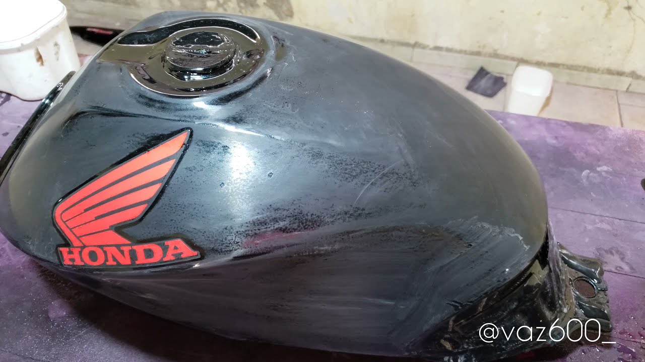 como polir tanque de motos