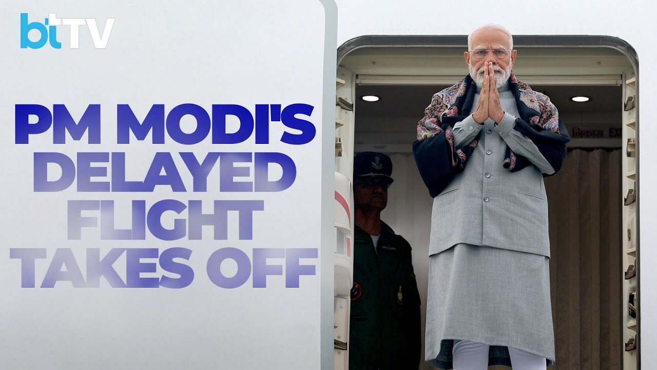 PM Modi&rsquo;s 3-Day Tour Flight Delayed Due To Dense Fog At Delhi Airport