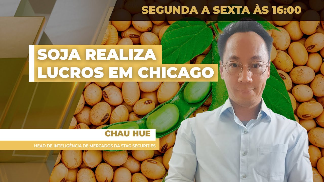 Soja fecha em queda na Bolsa de Chicago, dólar perde os R$ 5,20 e preços sentem no Brasil