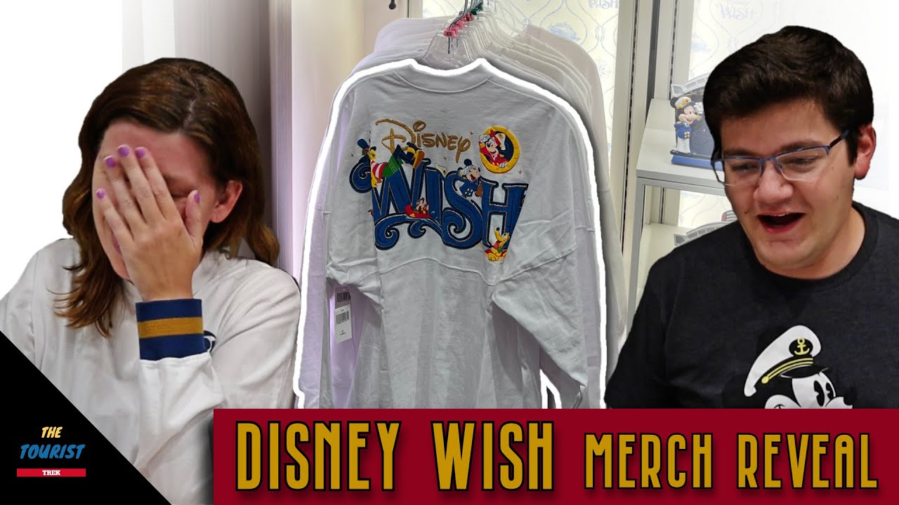 Is That a Disney Wish Spirit Jersey?! Disney Wish Merch Reveal