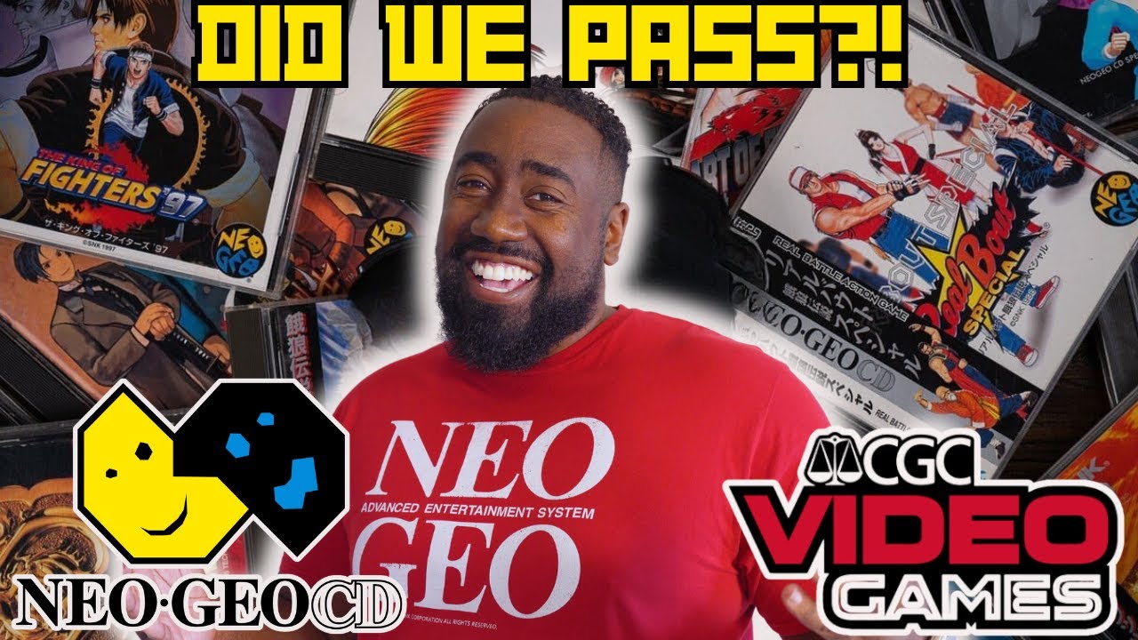 CGC Graded My Neo Geo Games!!