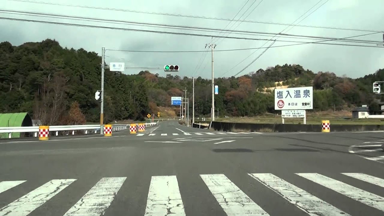 香川県道202号　＋　中讃南部広域農道　財田町→首切峠