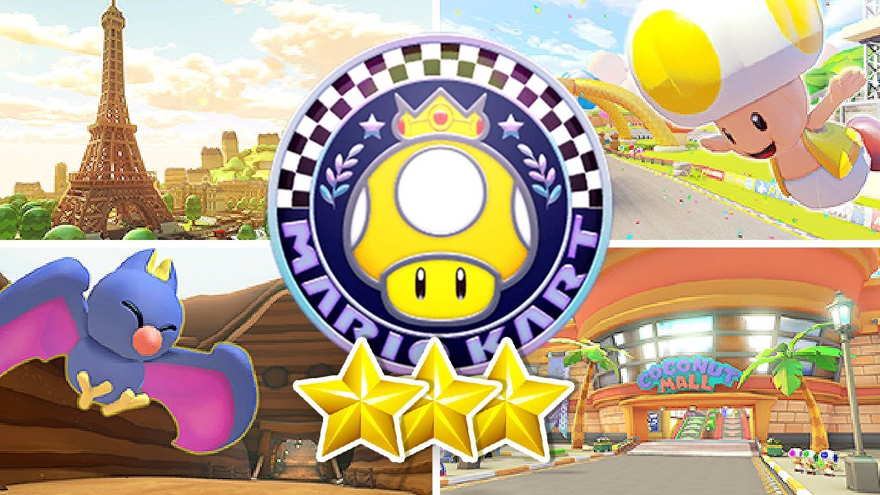 Mario Kart 8 Deluxe Booster Course Pass - Golden Dash Cup (DLC Wave 1)