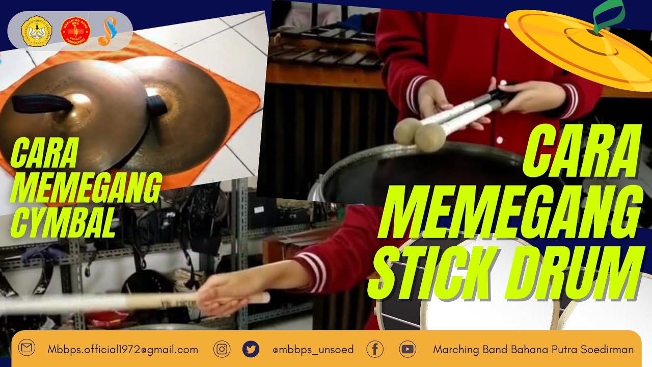 Macam-macam Stick Drum dan Cara Memegangnya