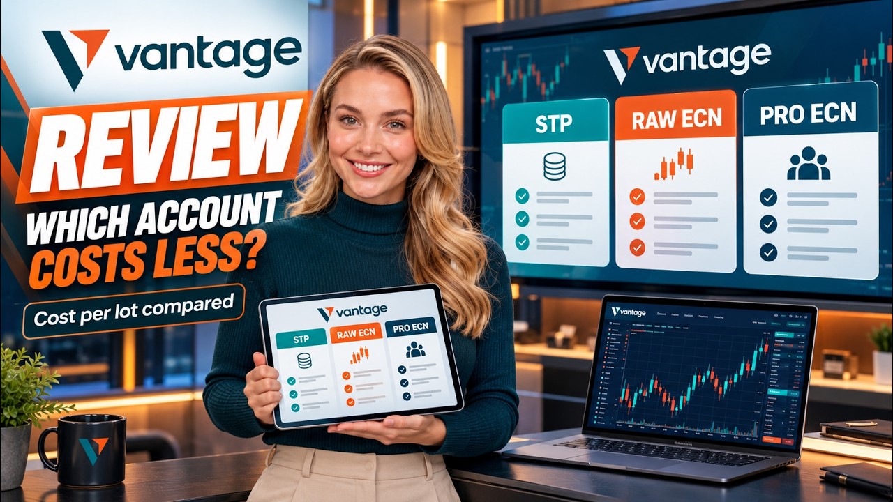 Vantage Markets Review: STP vs RAW ECN vs PRO ECN &mdash; Cost per Lot Compared #VantageMarkets