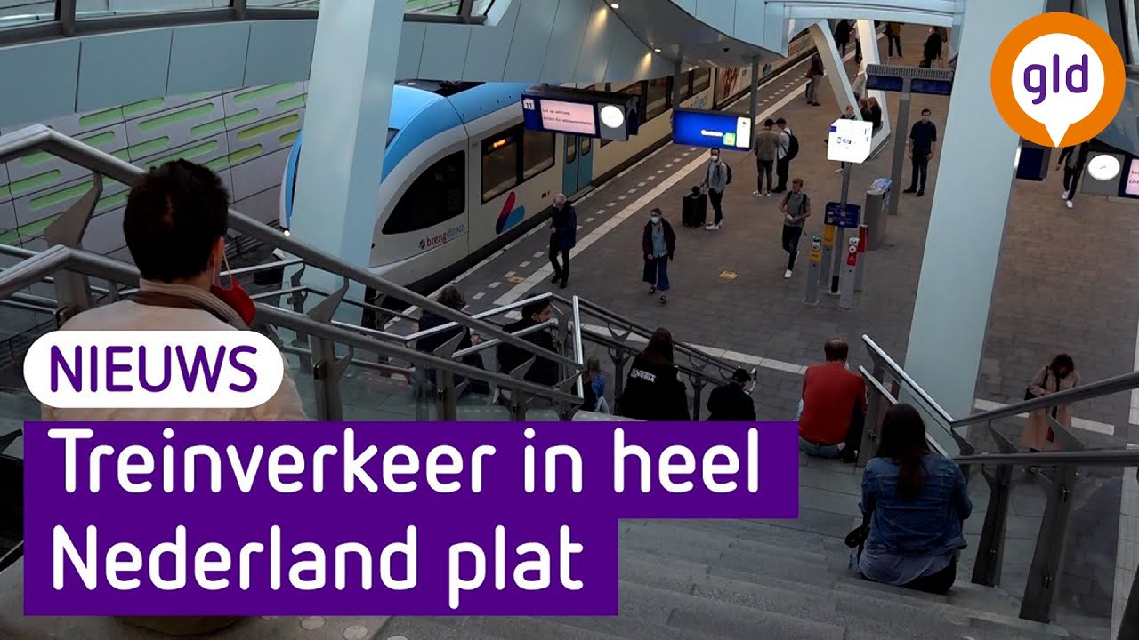 Reizigers stranden door communicatieproblemen treinverkeer