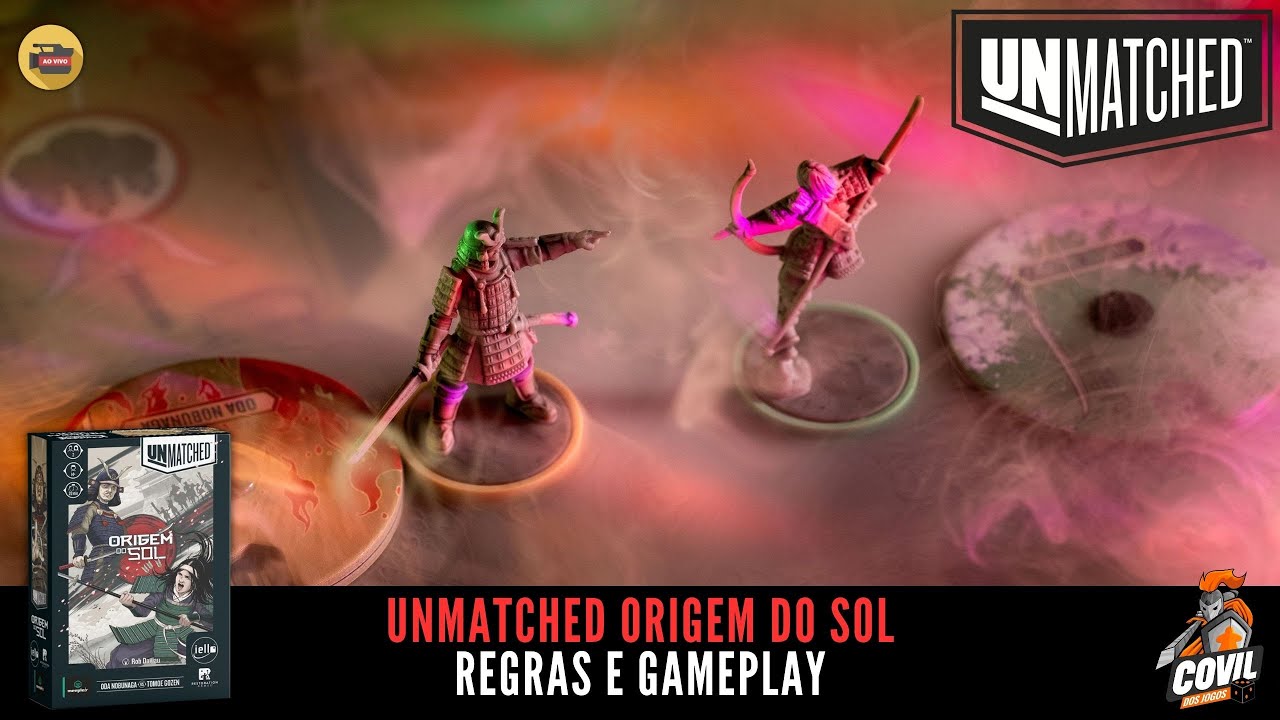 Unmatched Origem do Sol -  Regras e Gameplay