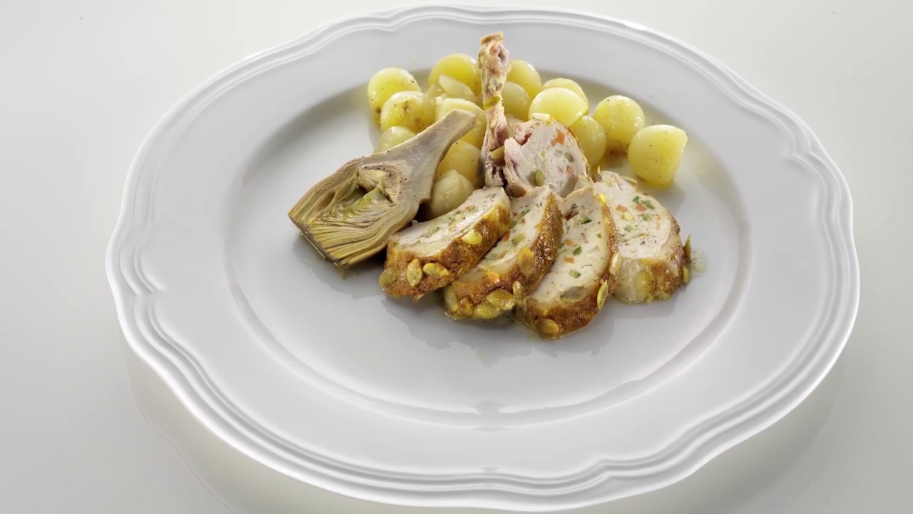 Hähnchenbrust mit Artischocken | Profi-Mikrowellen von Panasonic