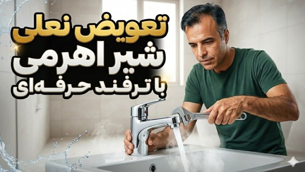 باز کردن پیچ قدیمی و زنگ زده شیر فقط با حرارت ملایم آموزش کامل و امن