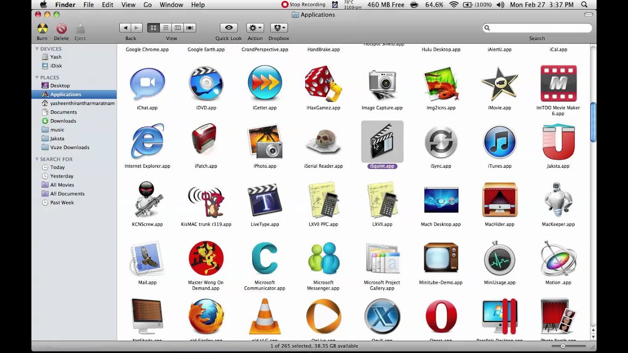 Mac App iSquint