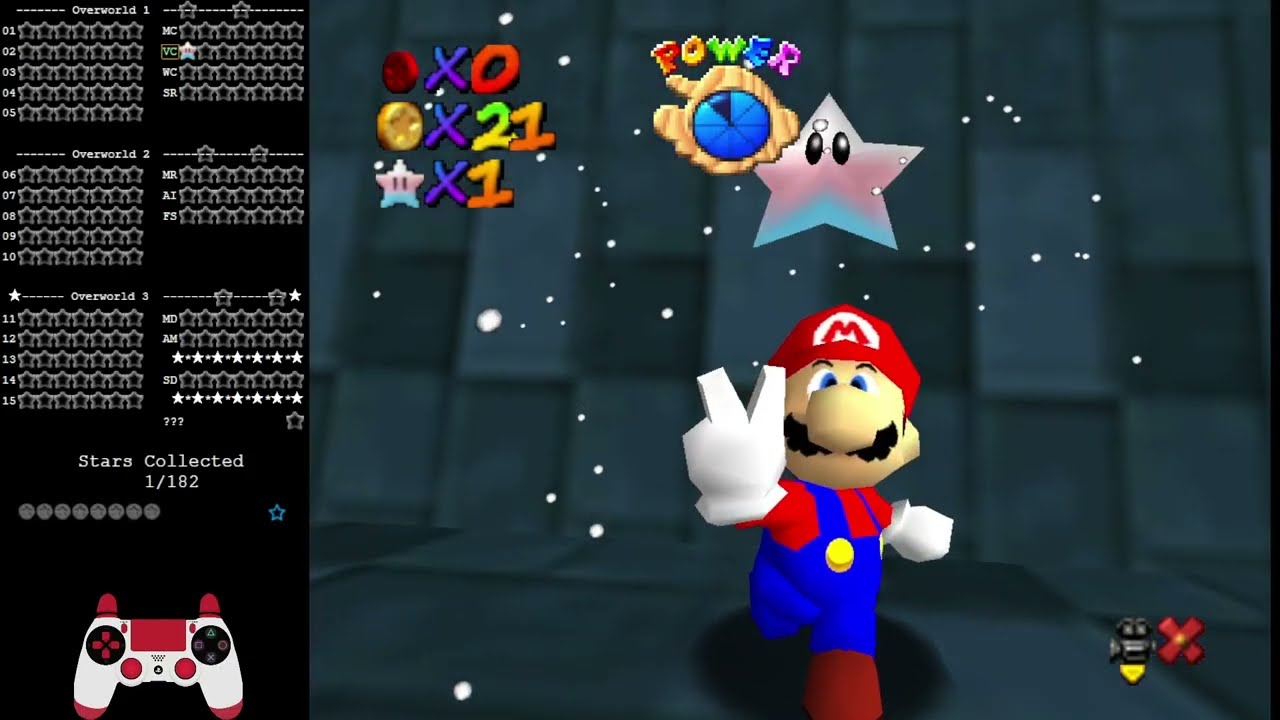 Transcending the Rainbow: VC - Peach's Vanish Training Camp (Savestateless)