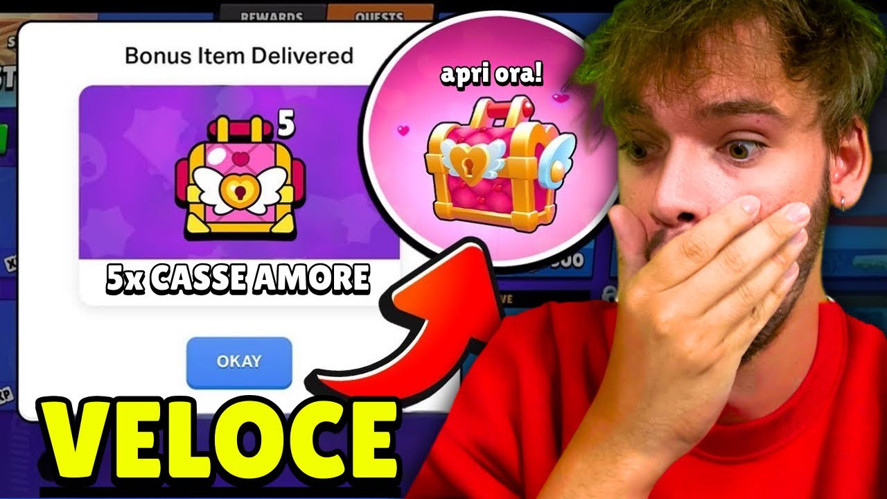 FERMO! NON USARE i CREDITI! COME avere 5 CASSE e 12 CAOS DROP GRATIS!! 😱 BRAWL STARS 