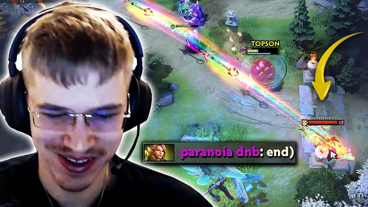 How Topson plays against a HIGH-SKILLED ENCHANTRESS 🐐