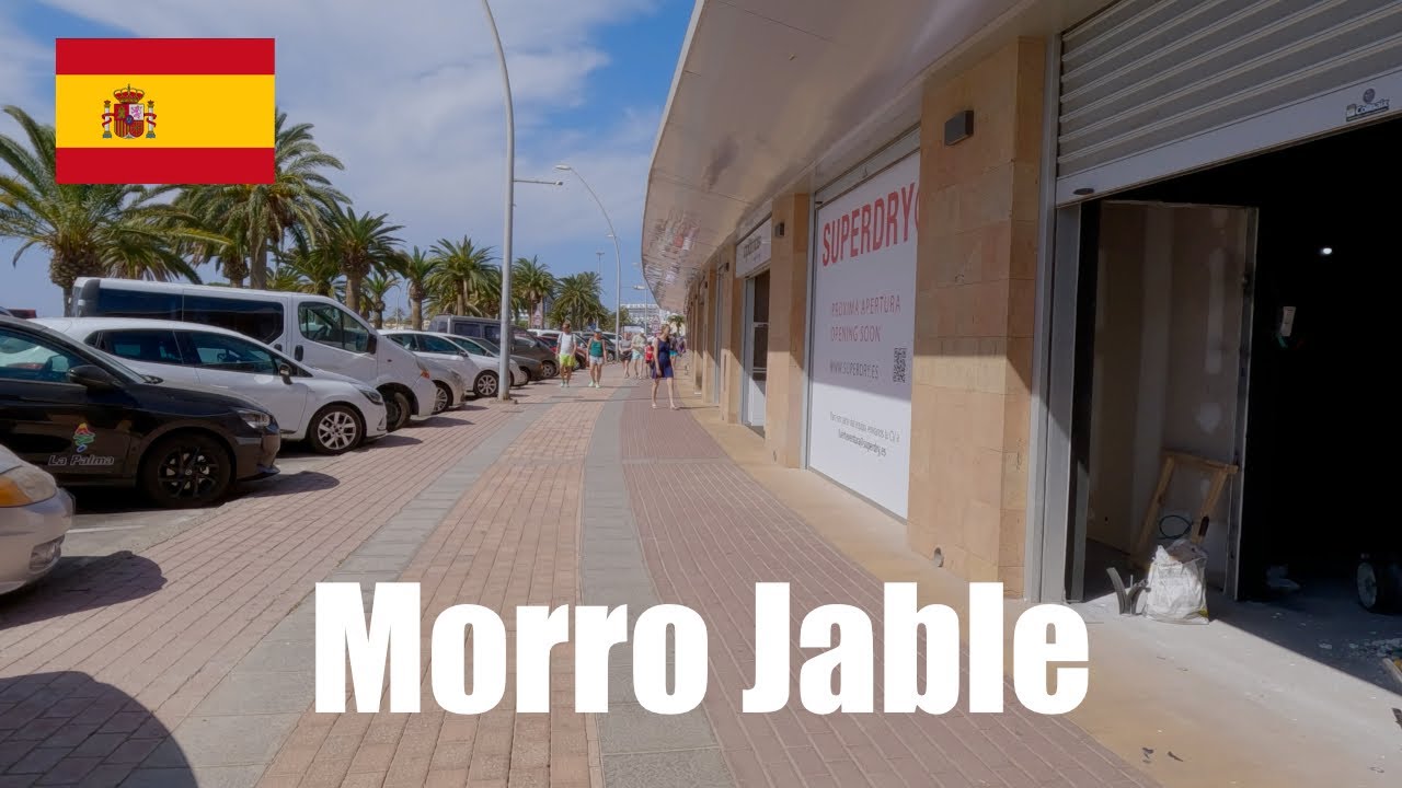 Morro Jable Walk, Fuerteventura 🇪🇸 | Binaural 🎧 | 4K50