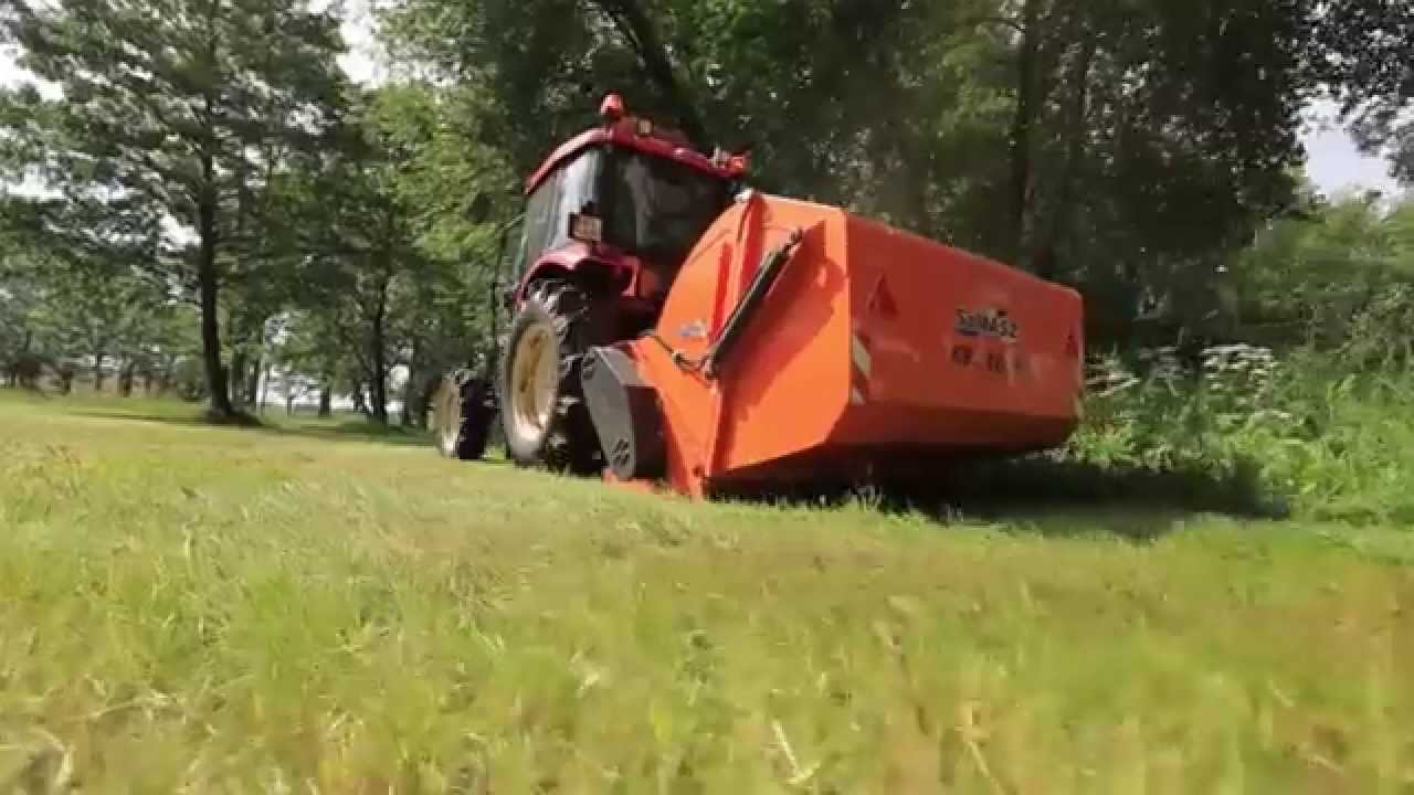 EMU 160 S SaMASZ  - Kosiarka bijakowa samozbierająca ze zbiornikiem