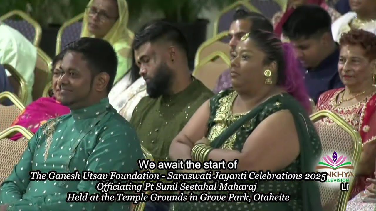 The Ganesh Utsav Foundation - Saraswati Jayanti Celebration 2026 Offi Pt Sunil Seetahal Maharaj