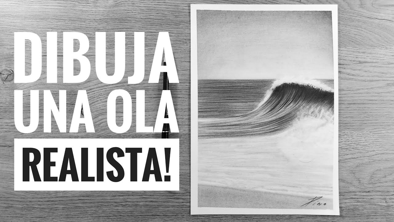 CÓMO DIBUJAR una OLA! 🌊✏ (NARRADO Paso a Paso 🎤)