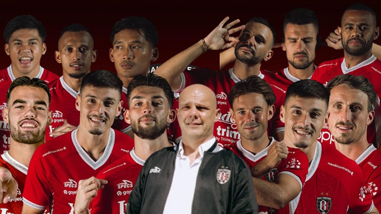 Skuad Bali United BRI Super League Musim 2025/2026