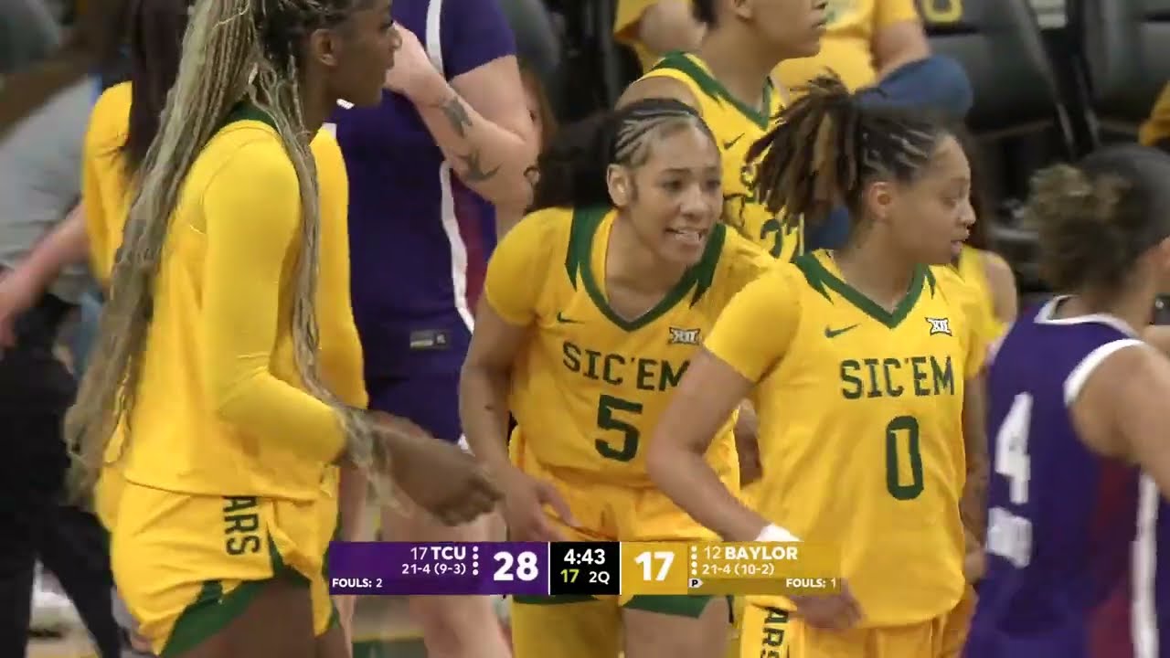 Baylor Basketball (W): Highlights vs. TCU | February 12, 2026