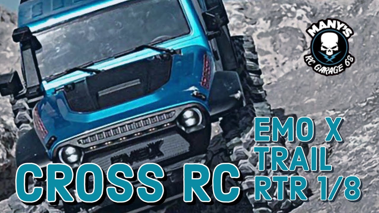 LE CROSS RC EMO X TRAIL CRAWLER 1/8 RTR 4s