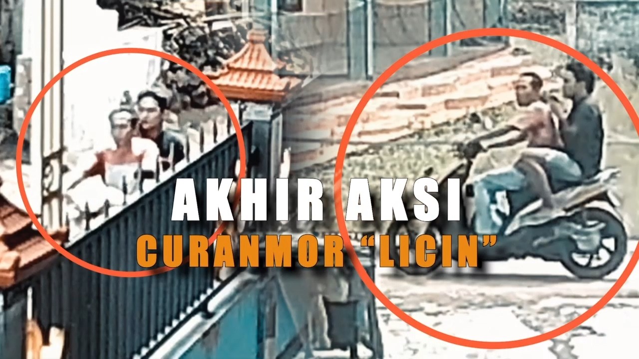 Buru Sergap  Akhir Aksi Curanmor 'Licin'