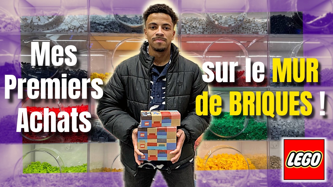 VLOG : On test le Mur de Briques dans 2 LEGO STORE !