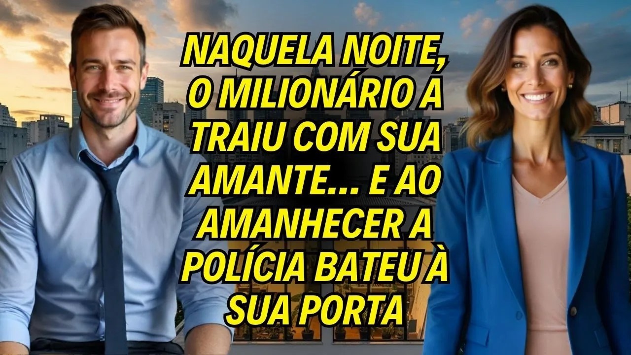 Naquela Noite, O Milionário A Traiu Com Sua Amante… E Ao Amanhecer A Polícia Bateu à Sua Porta