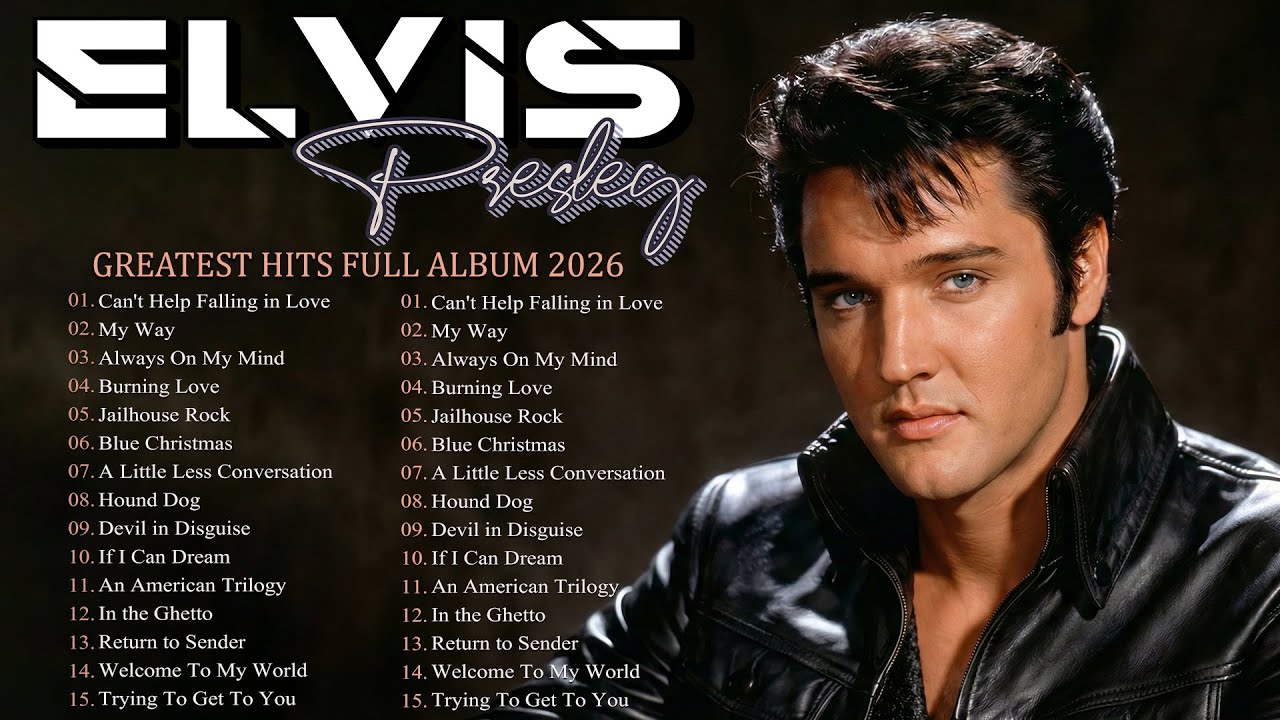 Elvis Presley Greatest Hits | Best Songs Of Elvis Presley | Top Oldies Songs Rock and Roll Legend