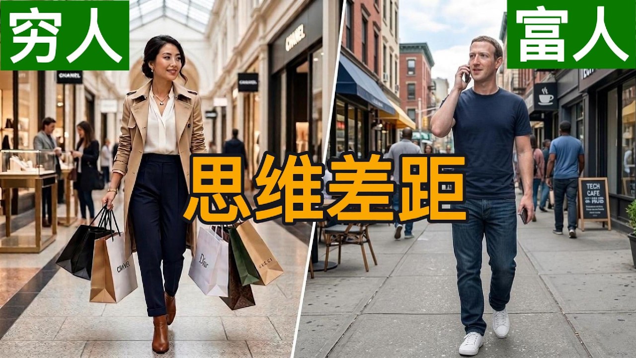 穷人与富人的6个思维差距：为什么有些人越来越有钱，有些人却一辈子穷忙？