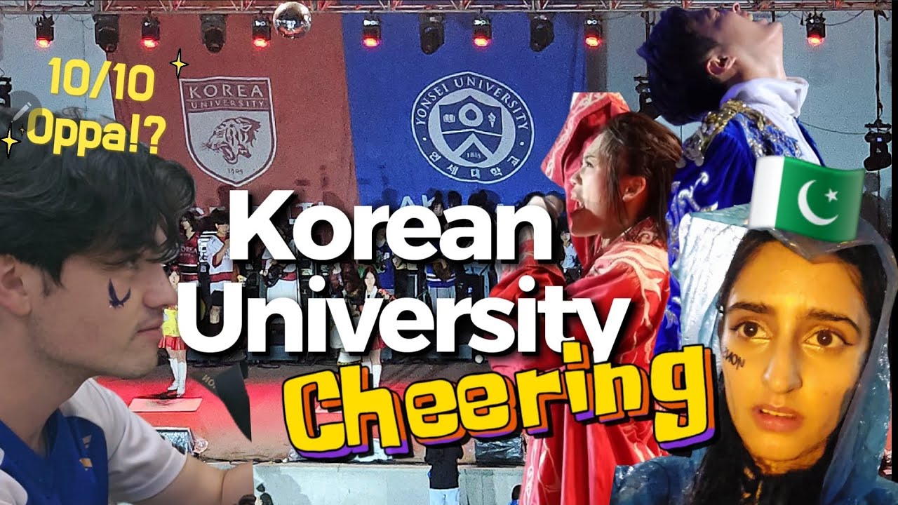 🇵🇰🇰🇷Real Life K-drama: University Cheering in Korea | Pakistani Student | Yonsei Univ. 