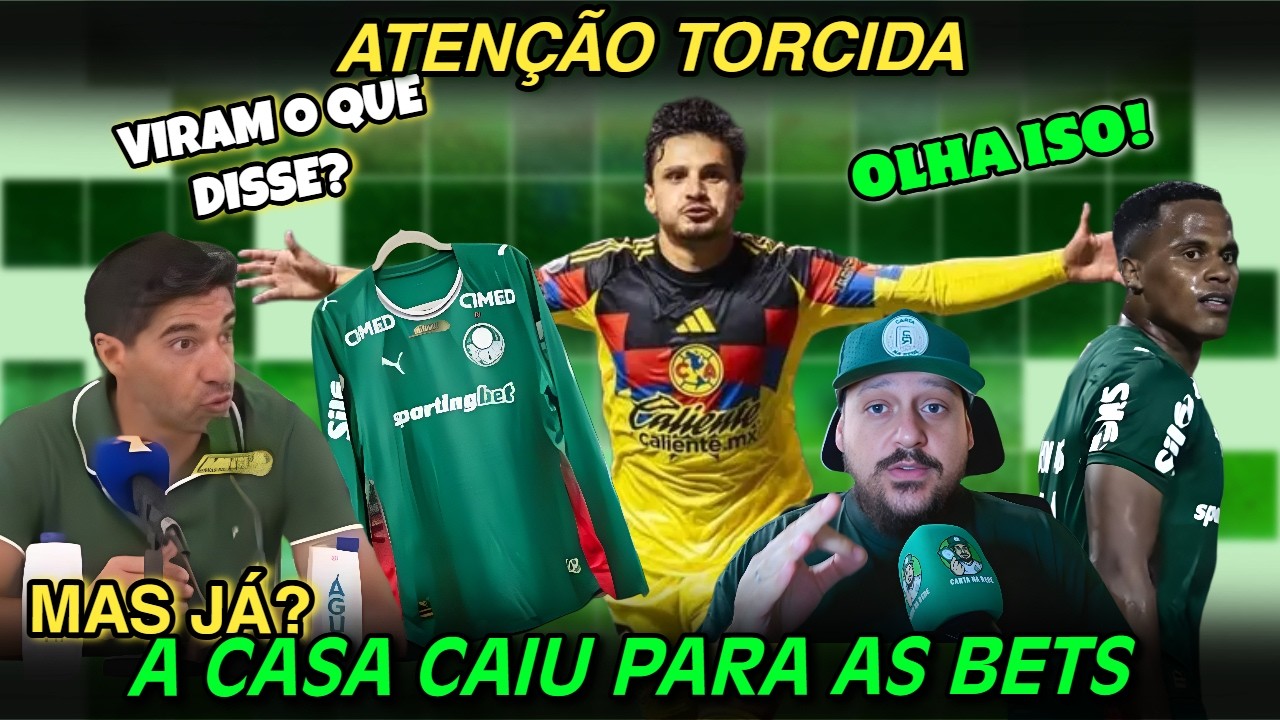 🚨A PIOR NOTÍCIA CHEGOU! FIM DO FUTEBOL BR? ARIAS EM JOGO! ABEL FEZ ISSO NA COLETIVA E VEIGA