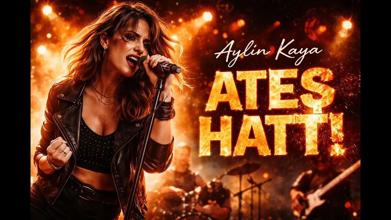 Aylin Kaya – Ateş Hattı | Sert Türkçe Rock 2026 🔥