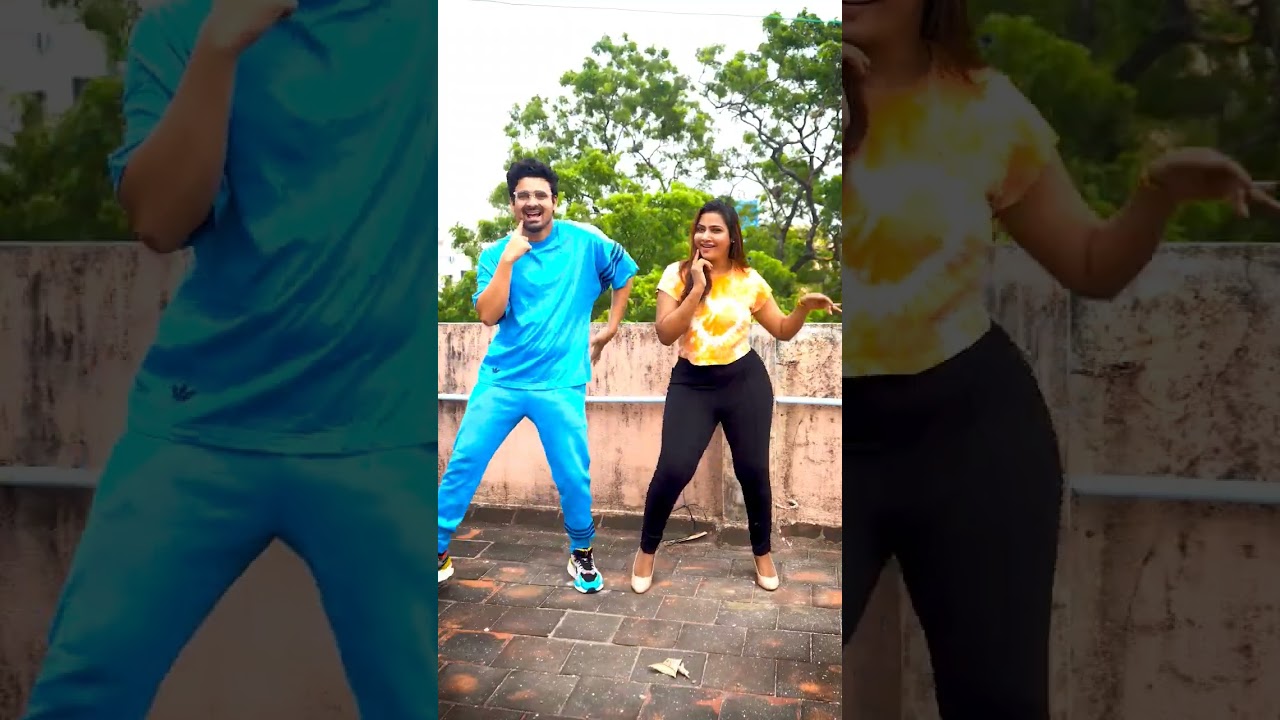 Whose Moves are Better? Myna or Yogesh🙃😃| Myna Wings #ManikeMove #Shorts #ad