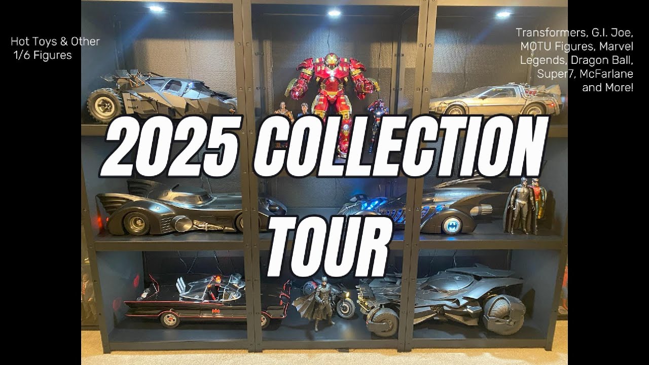 2025 Collection Tour, Hot Toys, 1/6 Figures, Masterpiece Transformers, G.I. Joe, MOTU and More!