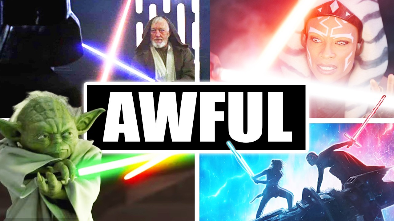 I Ranked Every Star Wars Movie by the WORST Fight