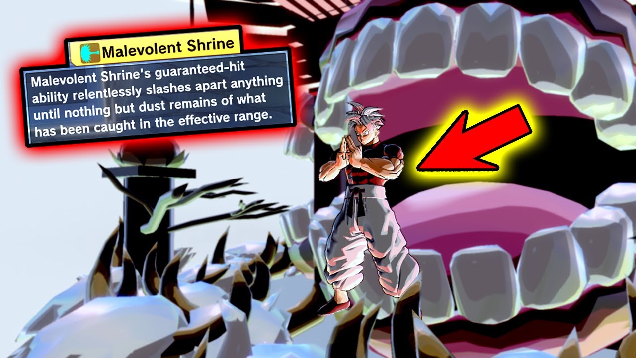 STRONGEST CaC Uses JUJUTSU KAISEN Skills [MALEVOLENT SHRINE, CLEAVE, INFINITY & BLACK FLASH] DBXV2
