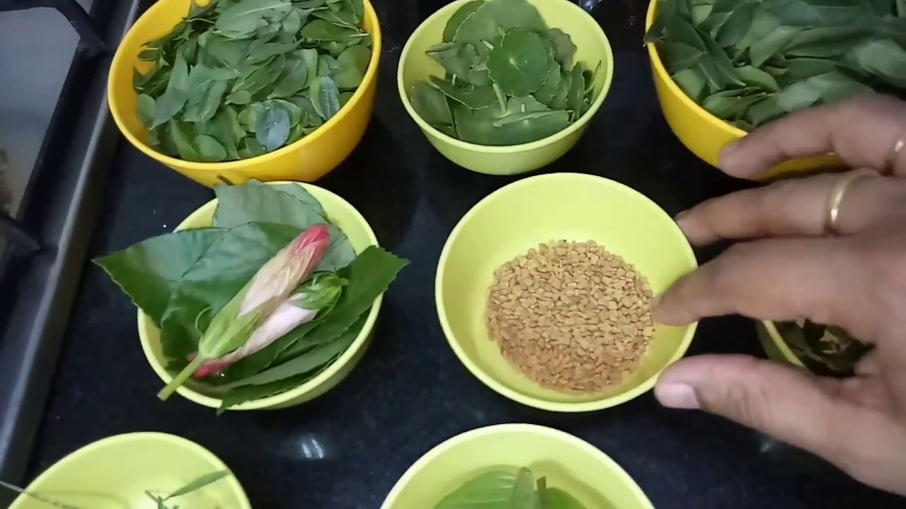 Home made herbal  hair oil for long and thick hair/hair fall/healthy thick hair/shiny & smooth hair/