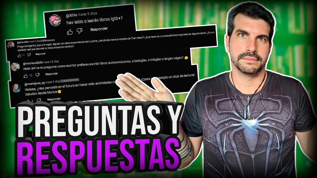✔️ ¿MI NOMBRE REAL ES DAN HOEN? | PREGUNTAS Y RESPUESTAS ✔️