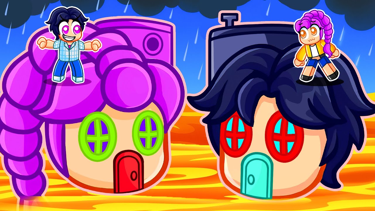 Rumi & Jinu HOUSES vs DISASTERS in Roblox! | Kpop Demon Hunter