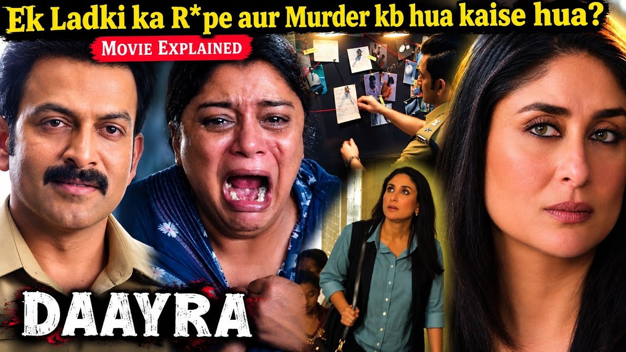 Did police murdered that four men (2026) Daayra Movie Explained in Hindi 
