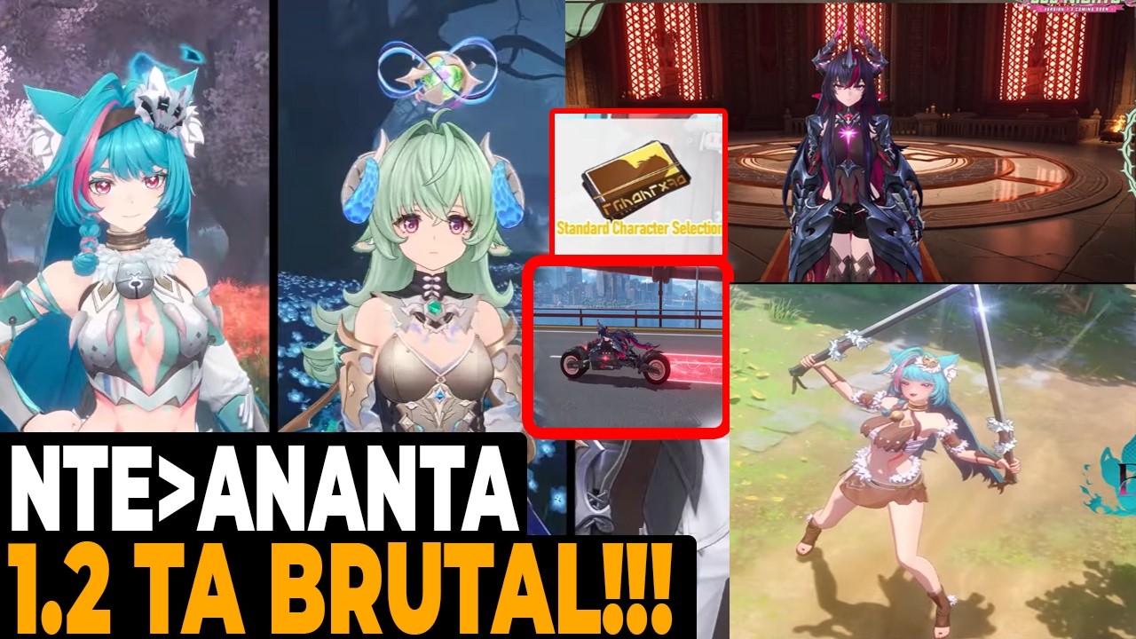 NTE 1.2 &eacute; o FIM DOS OUTROS GACHAS? Seletor S Gr&aacute;tis, Novos C&oacute;digos e Gameplay da Shinku!
