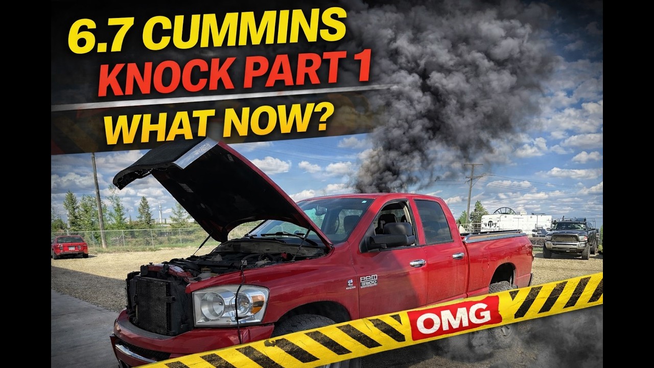 6.7 Cummins engine knock part 1