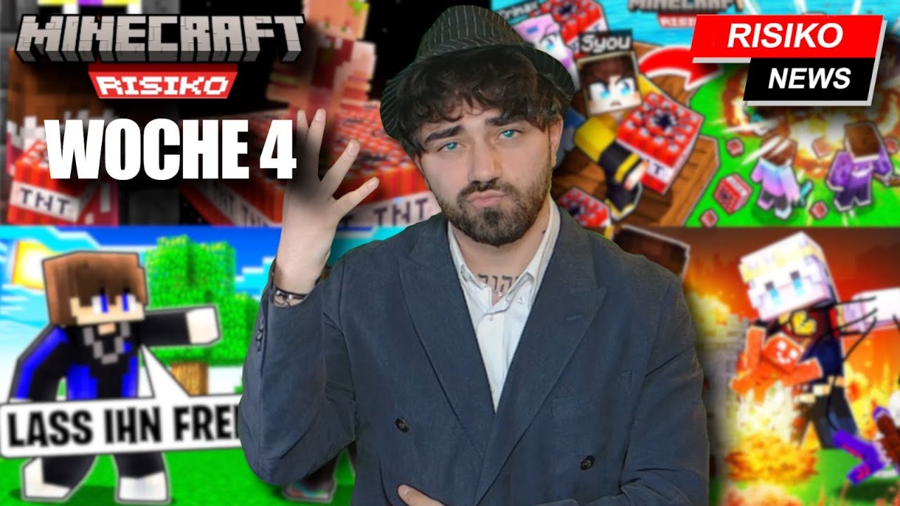 MINECRAFT RISIKO ZUSAMMENFASSUNG WOCHE 4 (RISIKO NEWS)